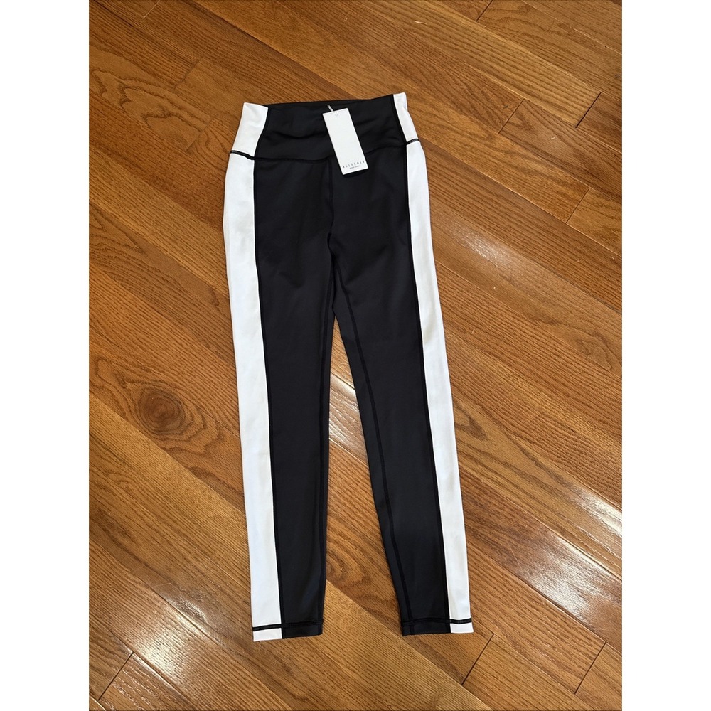 ALLFENIX Gigi 7/8 Leggings Black Colorblock Hi-Rise Athletic Stretch Small NEW